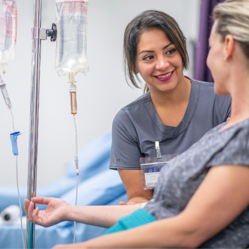 image showing injections, ostomy, catheter care, IV, diabetes, post-op, oncology